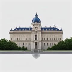Obraz premium Salzburg Palace Icon Material - The perfect choice to showcase the beauty of classical architecture