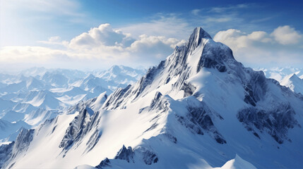 swiss mountains in the mountains