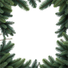 Pines border transparent background