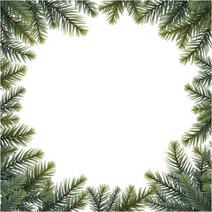 Pines border transparent background