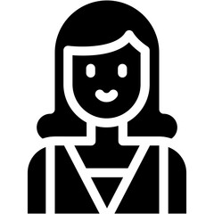 Vector Icon Croupier, Job, Professions And Jobs, Gambling, Profession