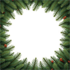 Pines border transparent background