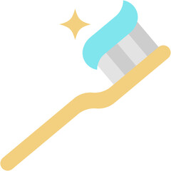 Vector Icon Toothpaste, Dental Care, Toothbrush, Brush, Healthcare And Medical