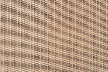 Above view of pattern of weaving from reeds. For background and textured.
