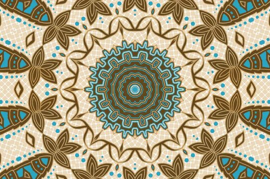 mandala design illustration for background