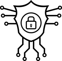 Cyber Security Icon