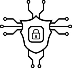 Cyber Security Icon