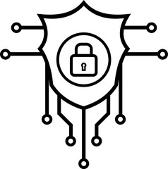 Cyber Security Icon