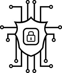 Cyber Security Icon