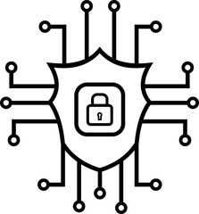 Cyber Security Icon
