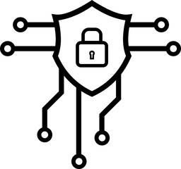 Cyber Security Icon