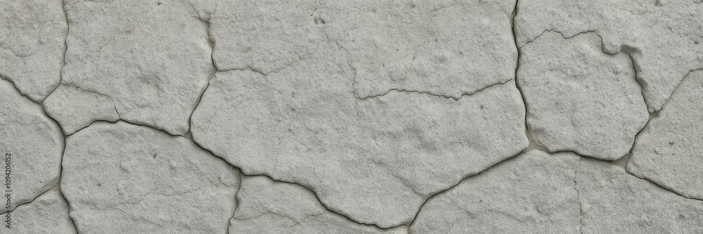 Wall mural rough gray stony texture close-up background with natural lines and patterns, lines