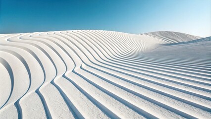 Wavy stripe pattern created by combining horizontal and vertical lines in a modern wave design on a crisp white surface, wave patterns, contemporary designs, digital artwork