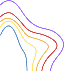 Colorful Abstract Line