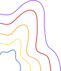 Colorful Abstract Line