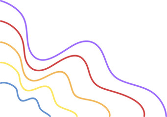 Colorful Abstract Line