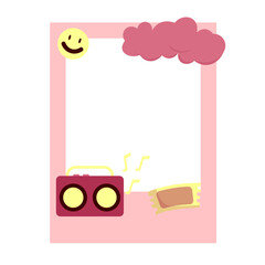 Retro Cute Frame