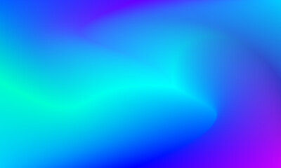 Blue and Purple Gradient Abstract Background with Smooth Waves