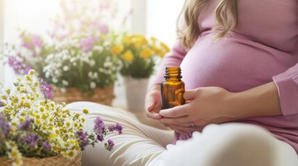 TCM for postpartum care, featuring gentle herbal remedies and acupuncture for recovery and holistic maternal health