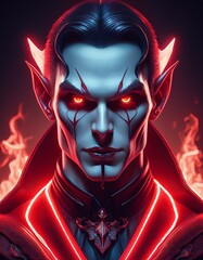 portrait of a woman with red hair