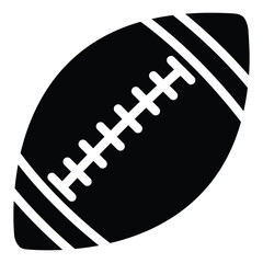 Rugby ball icon. Rugby ball. Vector collection of rugby ball icon.