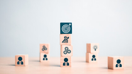 Action plan, Goal and target, success and business target concept, project management, company...