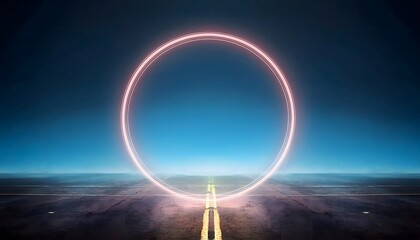 Ethereal mood ring, glowing effect, mystical vibe, 3D illustration, ring jewelry, trendy, aesthetic.