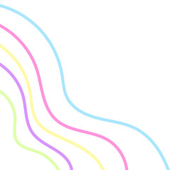 Abstract Line Corner