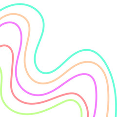 Abstract Line Corner