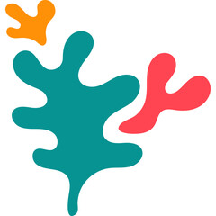 Abstract Matisse Leaves