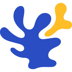 Abstract Matisse Leaves