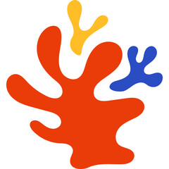 Abstract Matisse Leaves