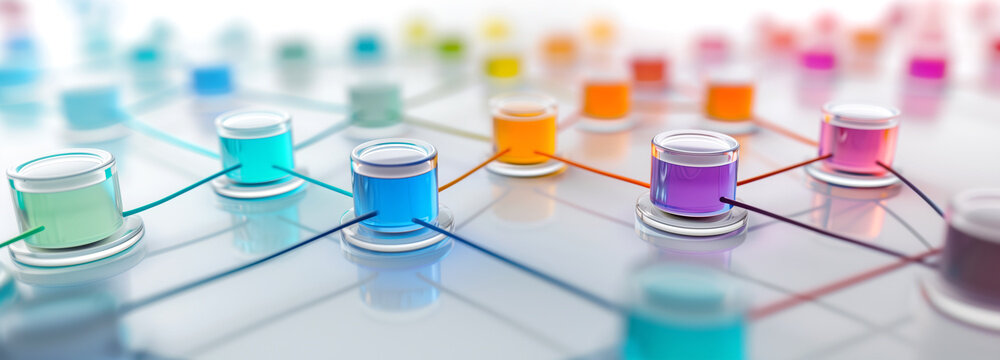 linking reservoir Distributed databases, connected data centers, and network of entities creating advanced internet and remote systems.