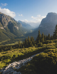 Obraz premium landscape in the mountains