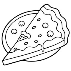 cheese pizza cuisine dish food