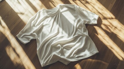 Casual fashion display indoor setting photography natural light minimalist approach contemporary aesthetic