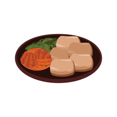 Korean Food Vector Illustration - 11