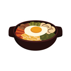 Korean Food Vector Illustration - 02