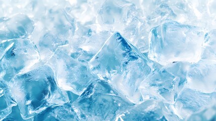 digital technology ice texture poster background
