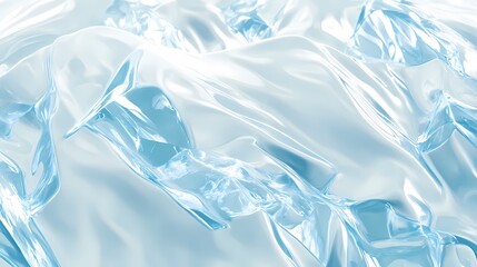 Obraz premium digital technology ice texture poster background