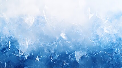 digital technology ice texture poster background