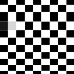 Obraz premium Black and White Checkerboard Pattern Grid Design Minimalist Squares