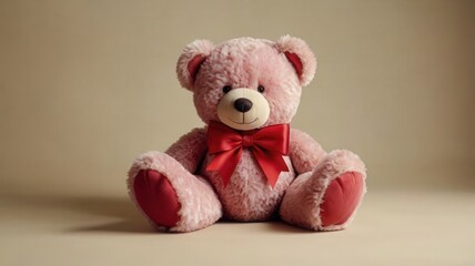 Fototapeta premium bear, toy, teddy, christmas, animal, love, soft, gift, teddy bear, object, fluffy, isolated, heart, brown, child, plush, sitting, cuddly, childhood, stuffed, holiday, fur, doll, furry, hat