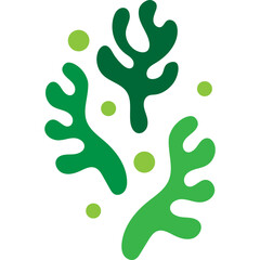 Abstract Coral Shape