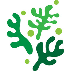 Abstract Coral Shape