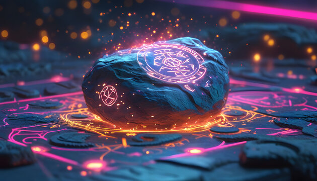 Magical Rune Stone
