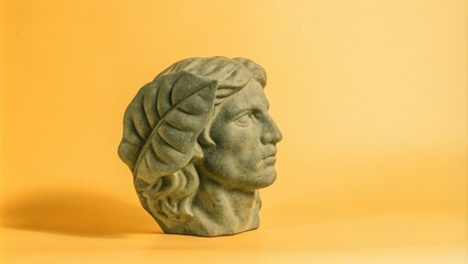 Obraz premium head statue of a person