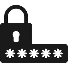 Password Flat Icon
