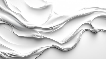 White skin lotion texture, creamy skin care cream, abstract background.