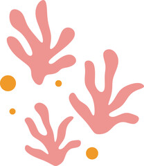 Obraz premium Abstract Matisse Leaves